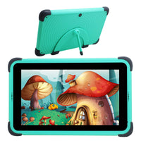 1 x RAW Customer Returns CWOWDEFU Children s Tablet 7 Inch Android Tablet 32GB ROM Children s Tablet Educational Games WiFi Tablet Kids gr n  - RRP €55.99