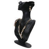 1 x RAW Customer Returns Homeanda Mannequin Bust Stand Organizer Black Resin Earrings Jewelry Photo Prop for Necklaces Great Gift - RRP €27.96