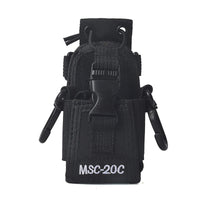 1 x RAW Customer Returns HYS MSC-20C Adjustable Multifunction Pouch for Kenwood Yaesu Icom Motorola Baofeng UV5R UV82 TYT UV5RA HYT 888S Walkie Talkie Holster - RRP €15.41