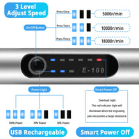 1 x RAW Customer Returns Electric engraving pen, mini DIY engraving pen set, micro cordless engraving device, 30 drill etching pens for carving wood, jewelry, glass, metal, plastic, stone, nails, egg - RRP €26.21