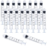 1 x RAW Customer Returns 30 Pieces 3ml Luer Lock Syringe, Individually Sterile Sealed 3 ml Plastic Luer Lock Syringe Without Needle, For Scientific Laboratories, Epoxy Resin, Crafts, Pet Feeding 3 ml  - RRP €14.75