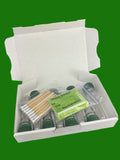 1 x RAW Customer Returns Flocoro Geocaching Hideout Set 8 Petlings clear with lid stickers logbooks and pencil - RRP €15.12