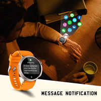 1 x RAW Customer Returns Smartwatch Ultra women men with telephone function receive make calls , 1.52 round HD display, fitness watch with sleep tracker, 120 sports modes sports watch fitness watch wristwatch for Android IOS - RRP €49.99