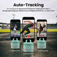 1 x RAW Customer Returns Pivo Pod Lite Sports Automatic Tracking on 360 Degree Photo Video Recordings for Sports Training, Racket Sports, Tennis like Cell Phone Holder Tripod, Green - RRP €119.99