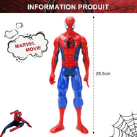 1 x RAW Customer Returns Spider Man Figure, Marvel Avengers Titan Hero Series Spider Man, Marvel Spider Man Figure, Spider Man Action Figure 30 cm Large Toy for Children Ages 4 and Up Birthday Gift Spider Man  - RRP €17.81