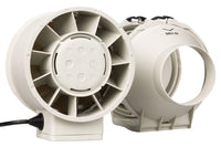 1 x RAW Customer Returns STERR Duct Fan DFA100 Duct Fan 100 mm 4 - Industrial Fan Low Energy Consumption - RRP €70.83