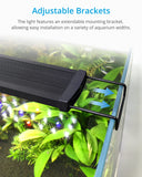 1 x RAW Customer Returns NICREW SlimLED Plants Aquarium Lighting, Full Spectrum Aquarium Lamp with Timer for Aquatic Plants, 45-60 cm, 14W - RRP €28.51