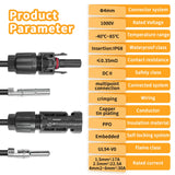 21 x Brand New SUNIZE 12 pairs of solar connectors with solar wrench, IP68 PV connector male female solar panel connector, solar connector, photovoltaic connector for 1.5 2.5 4 6 mm solar cable - RRP €254.1