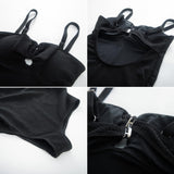 1 x RAW Customer Returns Maacie Maternity Swimsuit Bow Decoration Maternity Swimwear Pregnant Swimsuit Black S - RRP €38.3