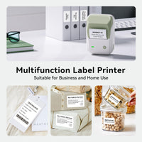 1 x RAW Customer Returns NIIMBOT B1 Label Printer with 1 Roll of Starter Tape, Bluetooth Self-Adhesive Labeling Machine, Labeling Machine Print Size 20-50mm Compatible with iOS and Android for Home, Office Green  - RRP €45.99