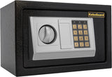 1 x RAW Customer Returns KobaGuard Safe, for Hotel, Office and Home with Electronic Digital Lock with Pin Code, to Protect Documents, Jewelry and Cash Small, Black Size 20x31x20 - RRP €59.34