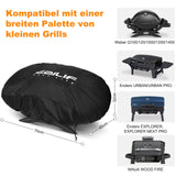 1 x RAW Customer Returns Ezilif grill cover weatherproof, grill cover 420D Oxford fabric, gas grill cover weatherproof for Weber Landmann Napoleon, grill cover with triple protection, cover gas grill 147 x 61 x 122  - RRP €18.68