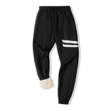 1 x Brand New onedog Men s Jogging Pants Warm Lined Thermal Fleece Pants with Pockets Winter Thickened Running Pants Warm Leisure Pants with Sherpa Lining Sweatpants, 2523 Black-XL  - RRP €29.99