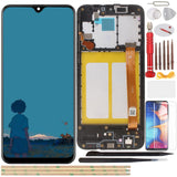 1 x RAW Customer Returns YHX-OU 5.8 inch LCD Digitizer for Samsung Galaxy A20E SM-A202F LCD Display Touch Screen Replacement with Installation Tools 1pcs Tempered Glass 1 SIM Card Black Frame  - RRP €36.27