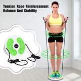 1 x RAW Customer Returns Herefun Twist Waist Disc Balance Board with Drawstring, Tailientwister Fitness, Fitness Device Turntable, Waist Turntable Hip Trainer, Massage Foot Sole Home Fitness Equipment - RRP €20.03