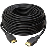 1 x RAW Customer Returns True HQ 25m HDMI Cable v1.4 High Speed Long Lead with Ethernet ARC 3D Full HD 1080P PS4 Xbox One Sky HD TV Laptop PC Monitor CCTV black gold plated - RRP €50.63