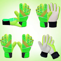 1 x RAW Customer Returns Jalunth Goalkeeper Gloves Kids Boys Girls Junior Soccer Gloves Football Gloves Training Gloves Goalkeeper Soccer Football Gloves with Non-Slip Latex Palm - RRP €16.13