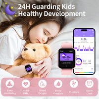 1 x RAW Customer Returns JUBUNRER Smartwatch Kids Girls Boys Children s Watch Heart Rate Sleep Pedometer Alarm Clock Sport Game IP68 Waterproof Fitness Tracker Fitness Watch Children Watch Smart Watch Kids for Teenager Gifts - RRP €39.04