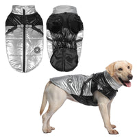 1 x Brand New Dog Jacket for Winter, Waterproof Dog Coat, Reflective Dog Coat, Warm Vest Winter Jacket for Dogs, Windproof Jacket for Medium and Large Dogs 3XL, Silver  - RRP €18.0