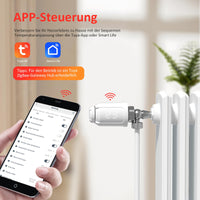 1 x RAW Customer Returns iolloi Smart Thermostat - Smart Home Radiator Thermostat, Intelligent Heating Thermostat with App Function, Zigbee 3.0 Thermostat, Compatible with Alexa Google Assistant Google Home - RRP €40.72