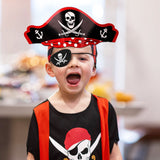 7 x Brand New FORYNXHWIN 10 Set Pirate Eye Stripe Pirate Hats Accessories for Children Gift Birthday Masquerade Costume Halloween Carnival Theme Party Decorations Cosplay Accessories - RRP €168.0