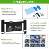 1 x RAW Customer Returns Egoway Replacement Battery for A1527 A1705, A1534 Laptop Battery, Compatible with MacBook Air 12 inch Early 2015, Early 2016, Early 2017 , EMC2746, EMC2991, EMC3099, MF855xx A MLH72xx A 7.56V 4800mAh  - RRP €66.54