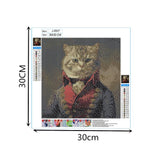 103 x Brand New 5D DIY Diamond Art Painting Complete Kit,DIY Diamond Painting Kit, Rhinestone Diamond Embroidery Cross Stitch Painting for Home Wall Decor,Kids,Cartoon Mr. Cat  - RRP €754.99