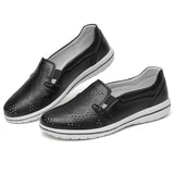 1 x Brand New hecodi women s casual slippers, cute slip-on comfort walking flats, driving moccasins, fashionable closed toe boat shoes in black, size 41 - RRP €29.24