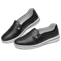 1 x Brand New hecodi Women s Right Nina Ballet Flat, Ladies Casual Slipper, Casual Driving Moccasins, Fashionable Closed Toe Boat Shoes in Black, Size 40 - RRP €29.24