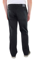 1 x RAW Customer Returns MARINA DEL REY Men s 5-Pocket Twill Trousers Stretch in Comfort FIT Large Sizes, Plus Sizes, Big Size 66, Black  - RRP €49.85