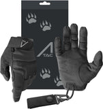 1 x RAW Customer Returns ACE Jackal Outdoor Glove - Tactical Gloves for Airsoft, Paintball Shooting Sports - Touchscreen Capable - Black - L - RRP €40.33