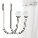 9 x Brand New Curtain hold back, nickel - RRP €183.6