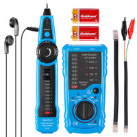 1 x RAW Customer Returns Mastfuyi Network Cable Tester, Probe Tone Cable Tracer, RJ11 RJ45 Line Finder, Multifunction Wire Tracer, Cat5 Cat6 Ethernet LAN Cable Maintenance Collation - RRP €39.42