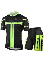 1 x RAW Customer Returns INBIKE Cycling Jersey Set Men Women Short Sleeve Cycling Clothing Set MTB Summer Cycling Shorts with Seat Padding Cycling Jersey for Cycling Road Bike XL - RRP €37.3