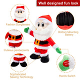 1 x RAW Customer Returns SdeNow Twerking Santa Claus Toy Santa Claus Swinging Singing Dancing Christmas Electric Santa Claus Gift - RRP €27.22