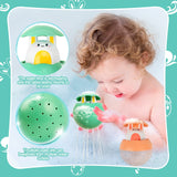 3 x Brand New 2 Eggshell Bathtub Toy Sprinkler Toy, Baby Bathroom Floating Sprinkler Toy Rabbit Water Spray Toy, Bathtub Toy, for Children 1-4 Years Old - RRP €57.6