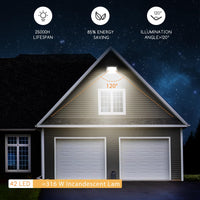 1 x RAW Customer Returns Aigostar LED spotlight outdoor 30W natural white 4000K 3160 lumen spotlight IP65 waterproof outdoor spotlight for bright garden garage sports field yard floodlight 2 packs 2  - RRP €21.56