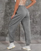 1 x RAW Customer Returns heekpek Jogging bottoms women s cotton warm sports trousers women s long sweatpants casual loose thick leisure trousers women s warm trousers for winter, dark grey, XL - RRP €25.96