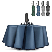 1 x RAW Customer Returns G4Free 62 Inch Umbrella Stormproof Pocket Umbrella Large Folding Umbrella Double Ventilated Canopy Automatic Opening - RRP €26.21