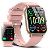 1 x RAW Customer Returns Smartwatch Women, Phone Function 1.85 Touchscreen Smart Watch, Heart Rate Pedometer Sleep Tracker IP68 Waterproof Sports Watch, 112 Sports Modes Fitness Watch for Android iOS, Light Pink - RRP €78.68