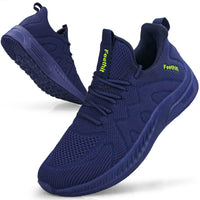 1 x RAW Customer Returns Feethit Men s Sneakers and Sports Shoes Breathable Lightweight and Comfortable Fashion Walking Fitness Running Tennis Outdoor Gym Jogging Sneakers Men Dark Blue 42 EU - RRP €38.99