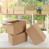 1 x RAW Customer Returns HORLIMER Pack of 40 folding boxes shipping boxes 254x153x153 mm, sturdy small boxes made of corrugated cardboard for objects, toys, stationery, Christmas parcels and cardboard shipping - RRP €36.99