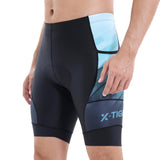 1 x RAW Customer Returns X-TIGER Cycling Shorts Men 5D Gel Padded MTB Cycling Men Breathable Bicycle Drying Short Bike Pants with 3 Pockets - RRP €32.99