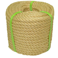 1 x RAW Customer Returns Jalunth jute rope hemp rope natural jute cord thick sisal rope jute rope sisal rope ropes cord cord hemp cord for scratching post garden tug of war ship rope photo wall DIY 6 10 14 20 26 30 32 39 51mm 15 30m - RRP €50.41