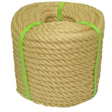 1 x RAW Customer Returns Jalunth jute rope hemp rope natural jute cord thick sisal rope jute rope sisal rope ropes cord cord hemp cord for scratching post garden tug of war ship rope photo wall DIY 6 10 14 20 26 30 32 39 51mm 15 30m - RRP €50.41