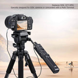 1 x RAW Customer Returns JJC Compact Remote Control Tripod replaces VCT-VPR1 for Sony Alpha A9 A7R IV A7 III A7S II A6000 A6600 A6500 A6400 A6300 A6100 ZV-1 RX100 VII VI RX10 HDR-CX405 CX440 CX455 CX675 CX900 - RRP €91.3