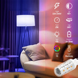 1 x RAW Customer Returns Smart G9 LED lamps RGBW, AC 230V continuously dimmable with remote control, 4 modes 13 colors, brightness adjustable 1 -100 , remote control G9 intelligent LED light bulb, pack of 2 - RRP €20.16