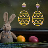 21 x Brand New 3 Pieces Easter Decoration LED Window Light, Easter Egg String Lights LED Window Lighting Battery Operated with Suction Cups, for Easter Decoration, Ramadan Decoration A  - RRP €478.8