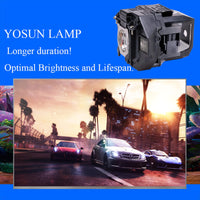 1 x RAW Customer Returns YOSUN Projector Lamp for Epson ELPLP96 v13h010l96 Powerlite Home Cinema 2100 2150 1060 660 760hd VS250 VS350 VS355 EX9210 EX9220 EX3260 EX5260 EX7260 Replacement Projector Lamp  - RRP €119.19