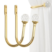 9 x Brand New Curtain hold back, gold - RRP €125.91